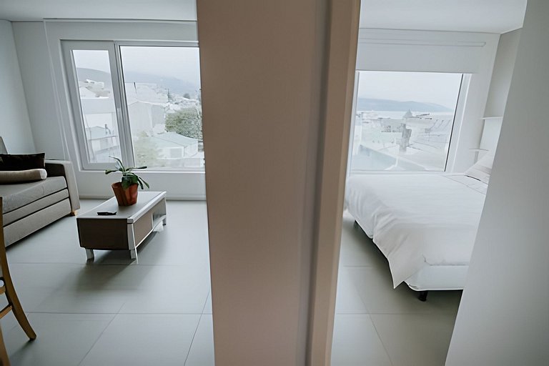 Aunaisin- Increíble apartamento céntrico con vista única